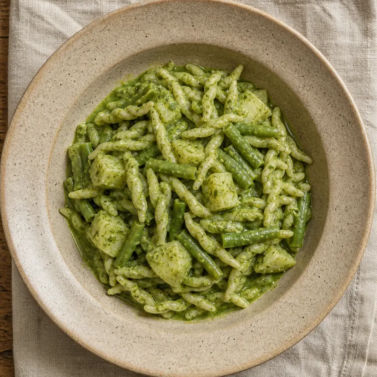 Pasta al pesto