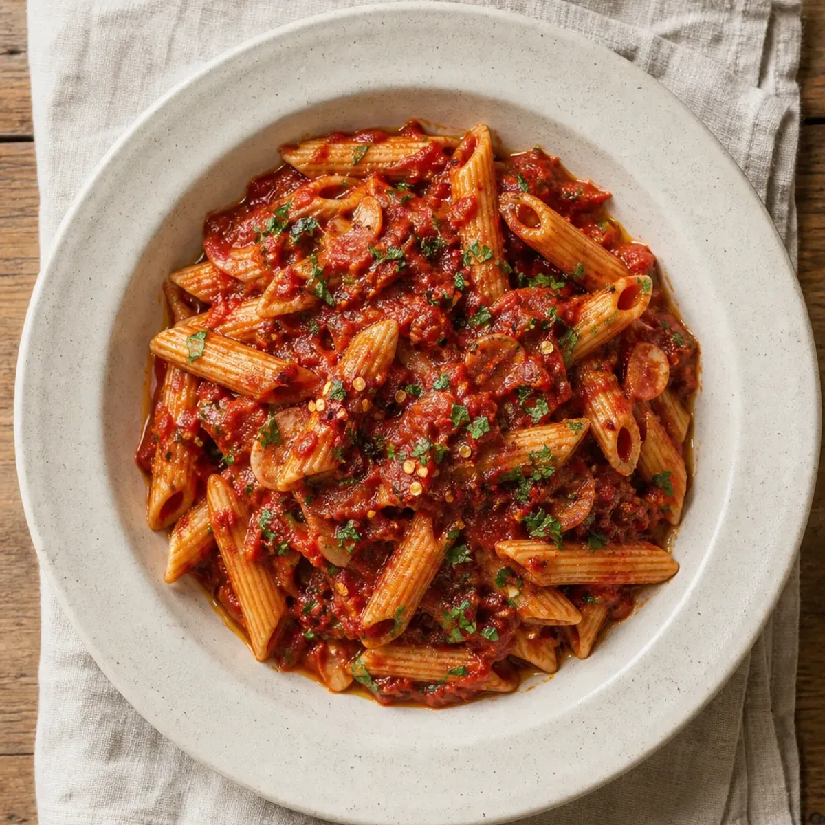 Penne all'arrabbiata