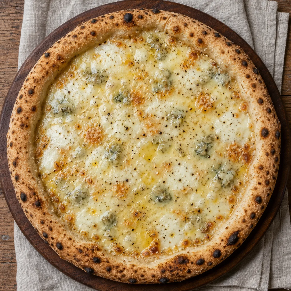 Pizza quattro formaggi