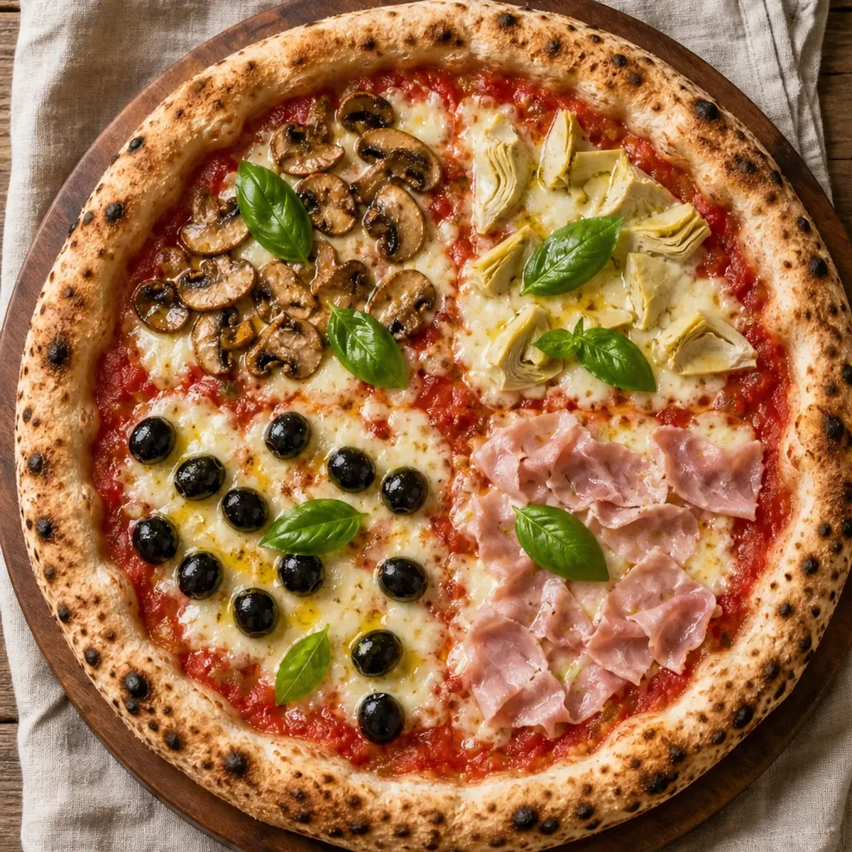 Pizza quattro stagioni